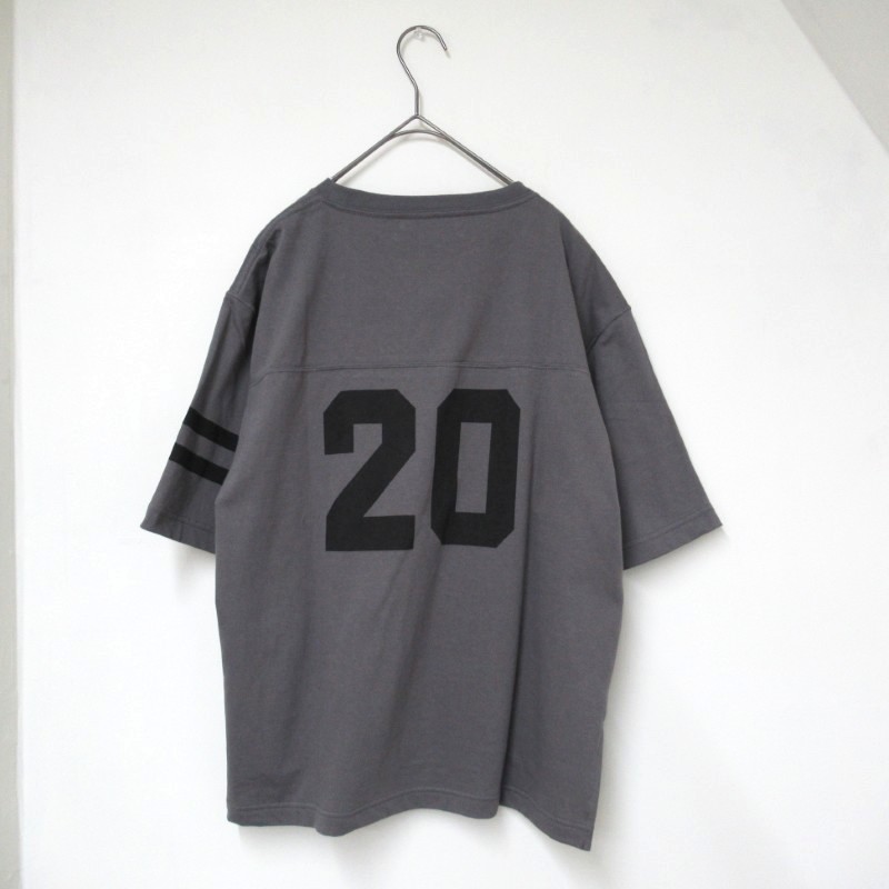 LIYOCA  モダン天竺ナンバーTシャツ /CH16 【日本製】